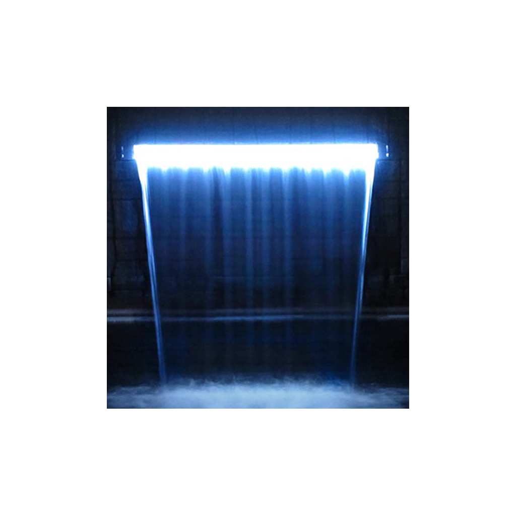 Cascada de Labio Recto Gris con LED – Inter Water - Imagen 5