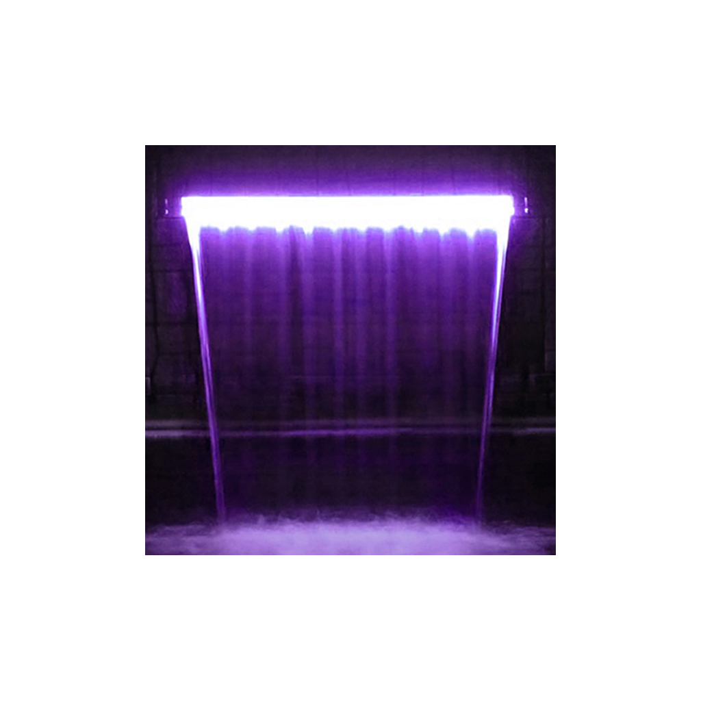 Cascada de Labio Recto Gris con LED – Inter Water - Imagen 4