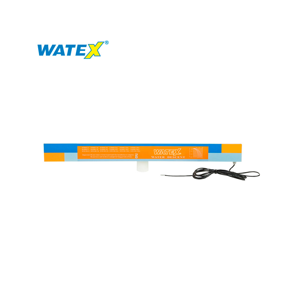 Cascada de Labio Recto Blanco con LED – Watex