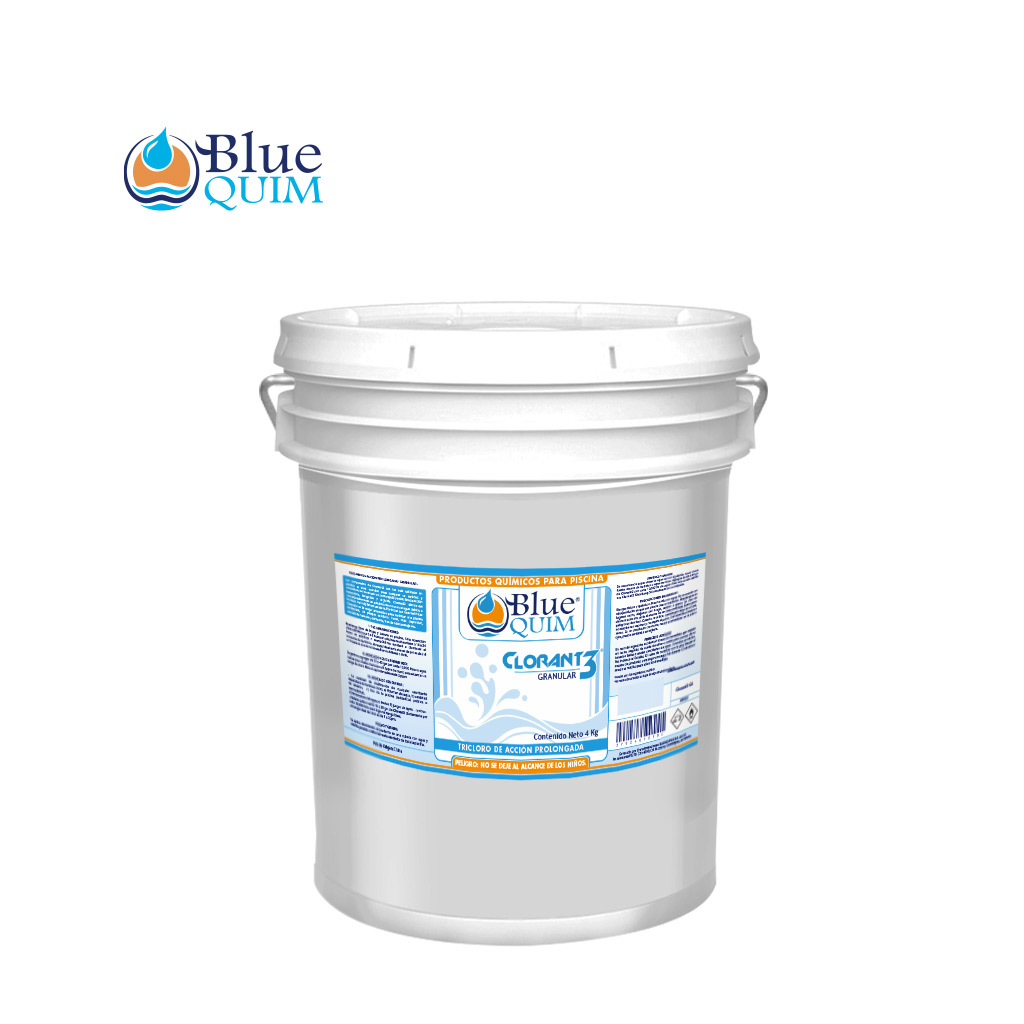 Tricloro de acción prolongada Clorant 3, 10 kg – Blue Quim