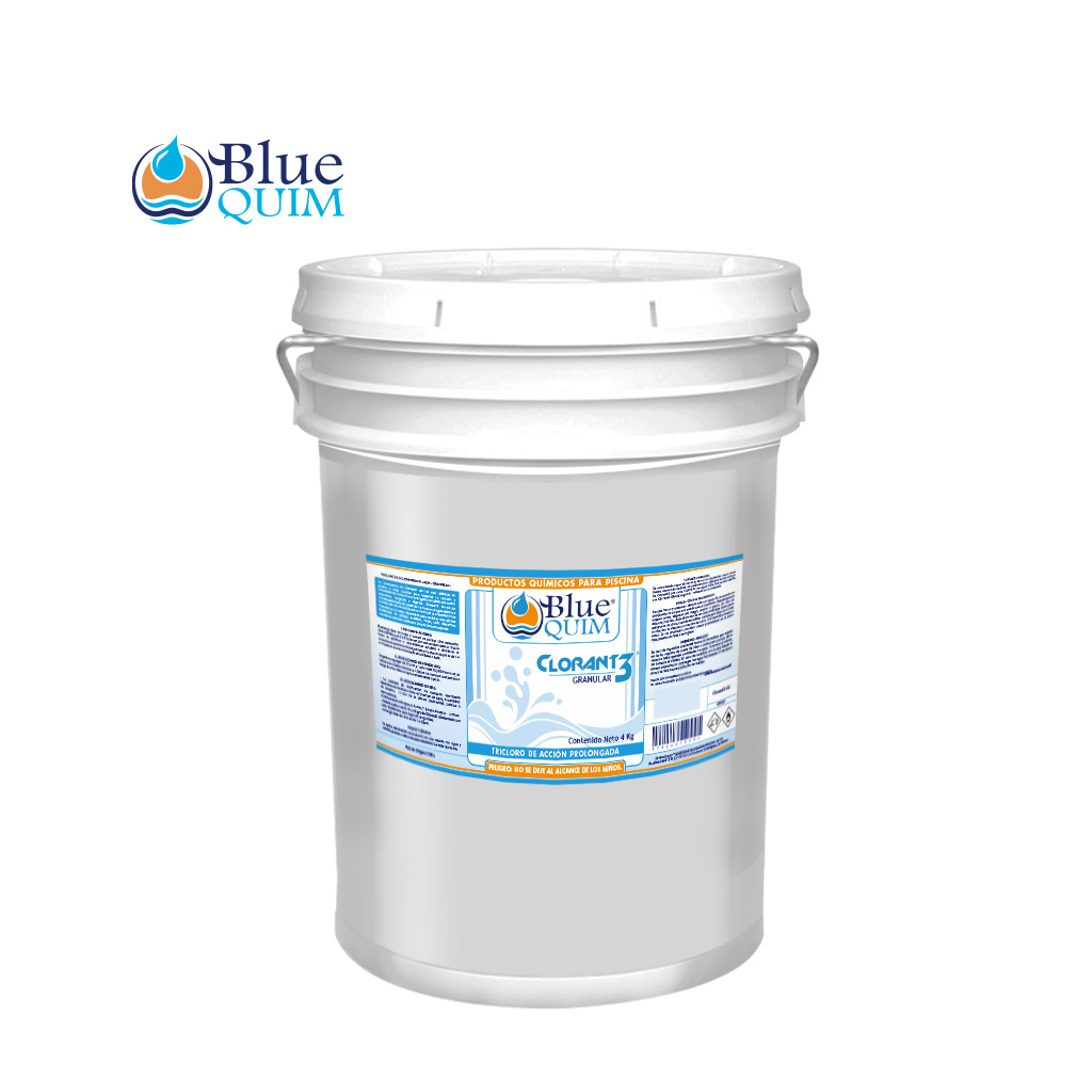 Tricloro Clorant 3 – 20 KG – Polvo, Granular, Pastillas, Tabletas 3″