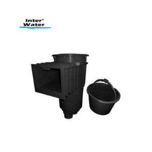 Desnatador negro con canastilla con agarradera 2″ – Inter Water