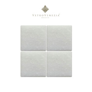 Mosaico Color blanco “A010” 5×5 cm – Vetro Venezia