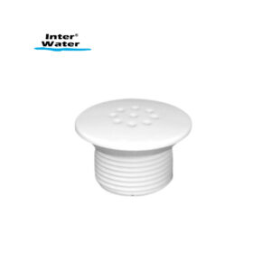Aereador salero para piso (9 hoyos) 1″, blanco – Inter Water