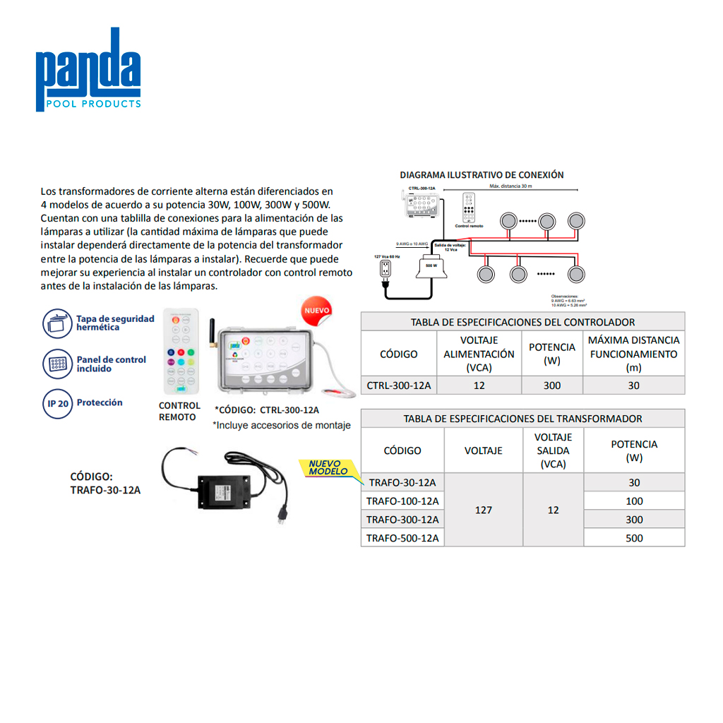 Controlador con control remoto para lámpara LED - Imagen 2
