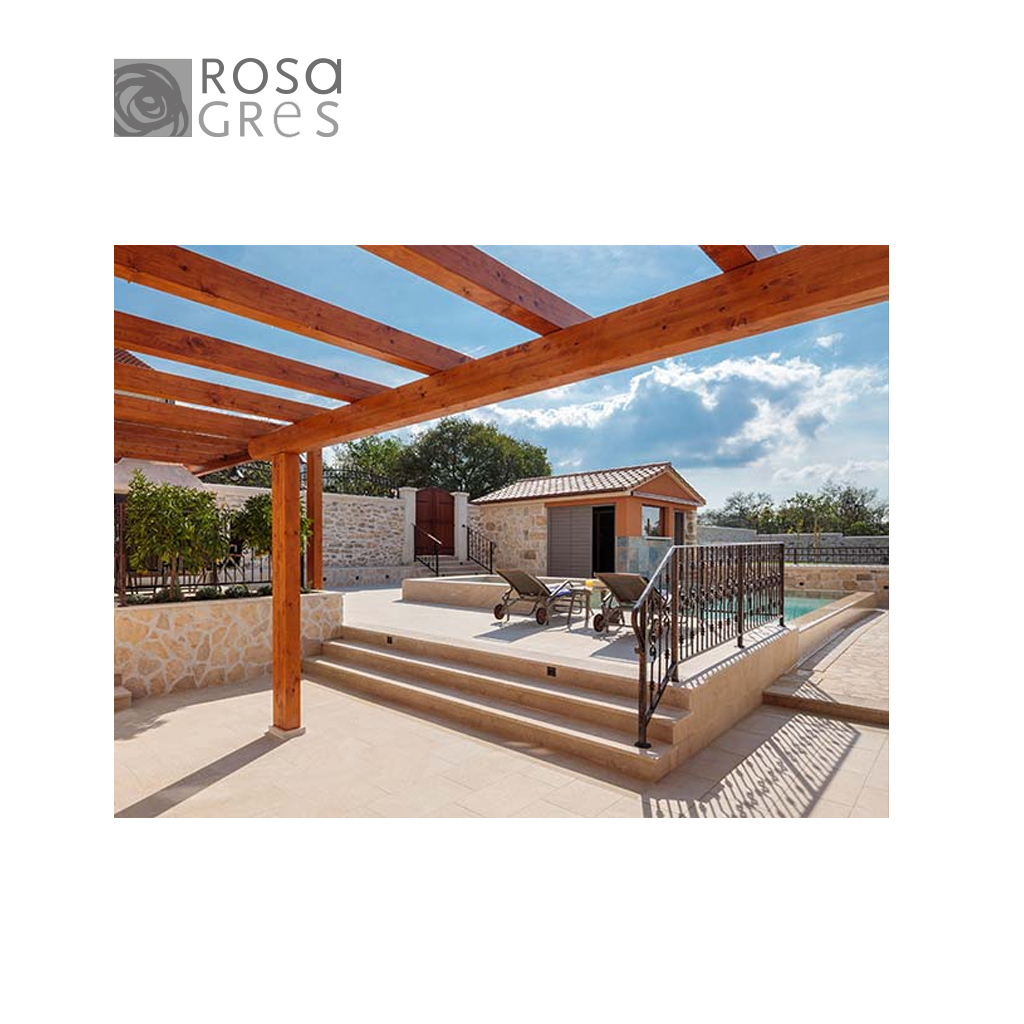 Mosaico Serena Ocra- Rosa Gres - Imagen 2