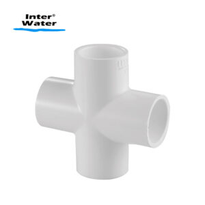 CONEXIÓN EN CRUZ DE PVC (ASTM) – Inter Water