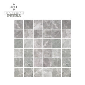Petra Ónice Silver 2.5×2.5 cms, Línea Petra – Italo Vitreo