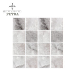 Petra Ónice Silver 5×5 cms, Línea Petra – Italo Vitreo