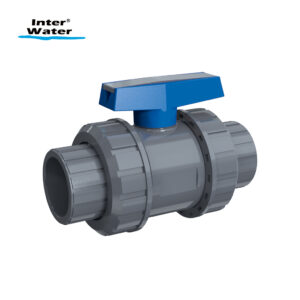 Válvula Bola de PVC Doble Tuerca Unión – Inter Water