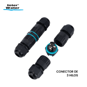 Conector Eléctrico NOVA LED de 3 Hilos – Inter Water