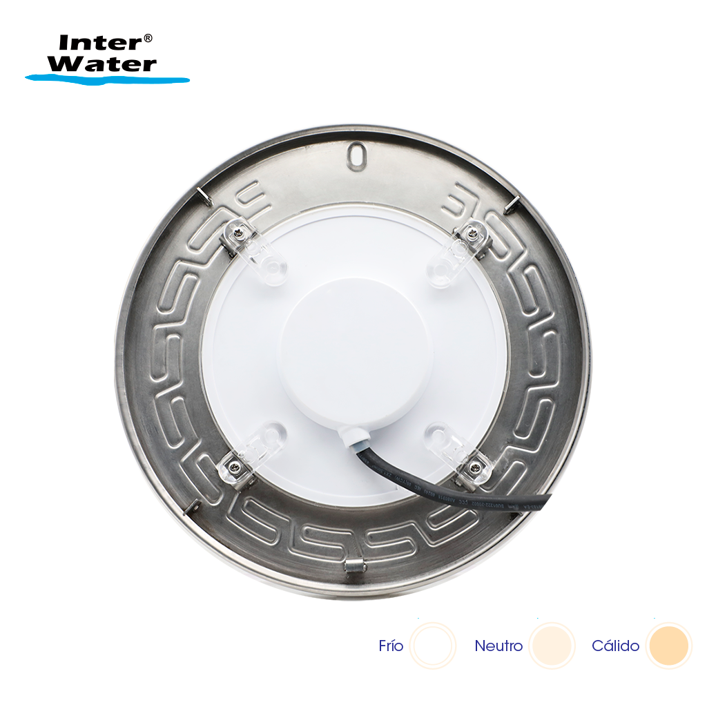 Reflector Inter NOVA LED Acero Inox, blanco cálido y frío, 25 cms – Inter Water - Imagen 8