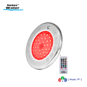 Reflector Inter NOVA LED Acero Inox, 15 cms, con Control – Inter Water